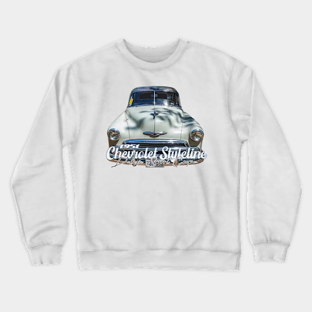 1951 Chevrolet Styleline Deluxe Sport Coupe Crewneck Sweatshirt by Gestalt Imagery